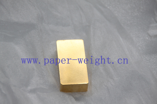 gold plated tungsten alloy bar